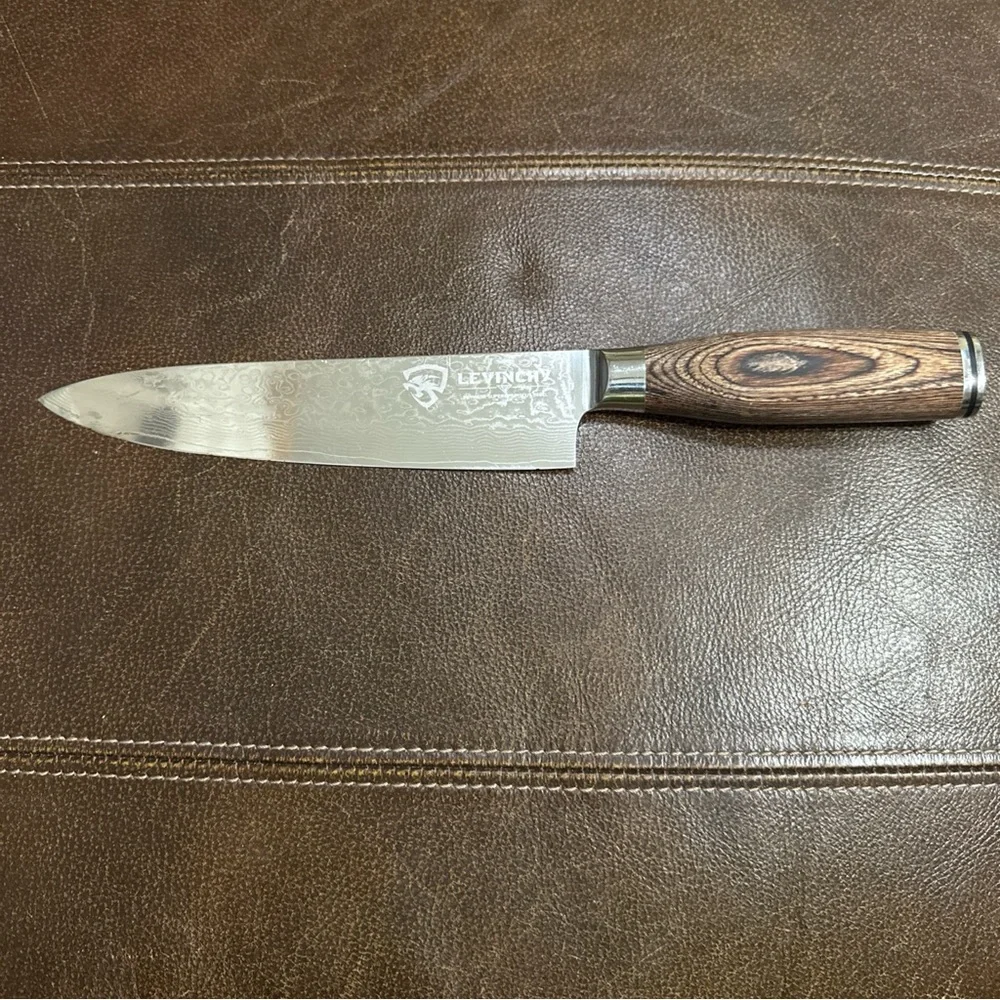 LEVINCHY Chef's Knife 8 inch Professional Handmade Stainless Steel‎